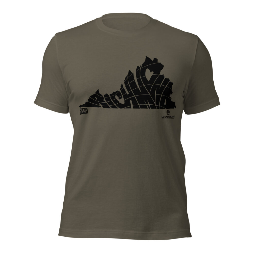 RVA Richmond T-Shirt -- Wave by Brad Bacon