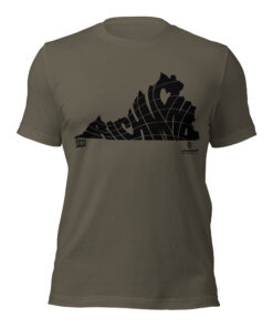 RVA Richmond T-Shirt -- Wave by Brad Bacon