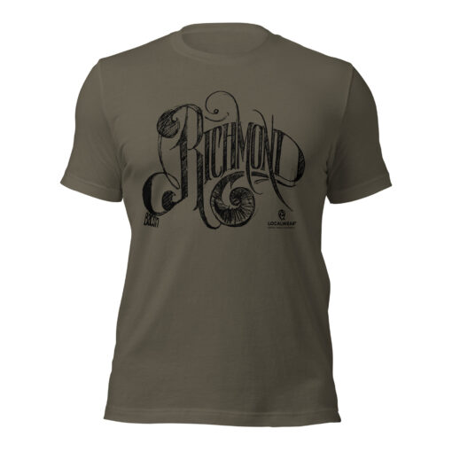 RVA Richmond T-Shirt -- Sketch by Brad Bacon - Image 4