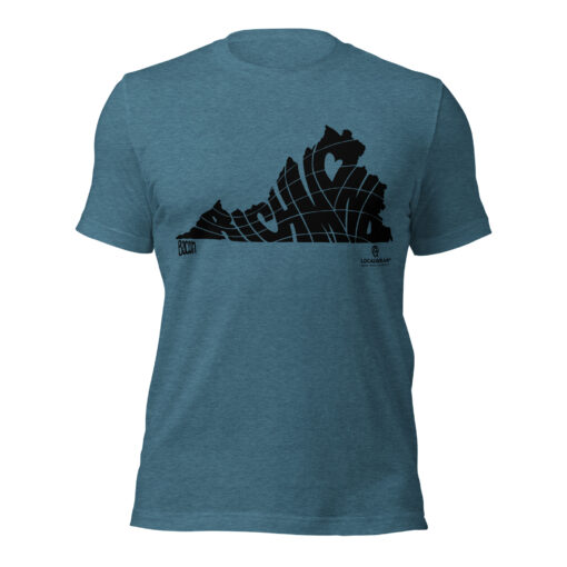 RVA Richmond T-Shirt -- Wave by Brad Bacon - Image 5