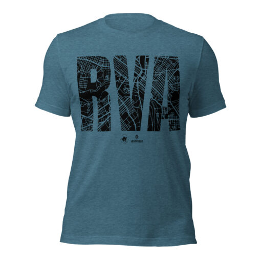 RVA Richmond T-Shirt -- Historic Map by Amir Dennis - Image 8