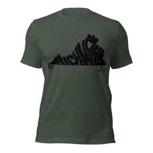 RVA Richmond T-Shirt -- Wave by Brad Bacon - Image 3