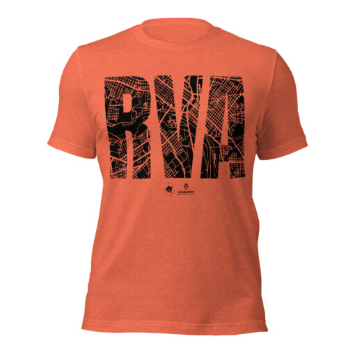 RVA Richmond T-Shirt -- Historic Map by Amir Dennis - Image 9