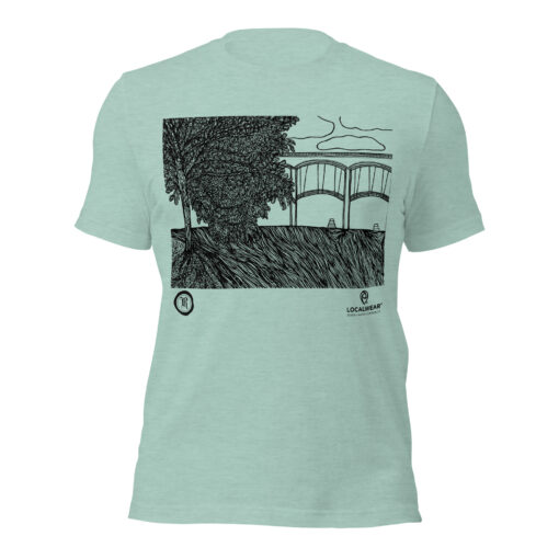 RVA Richmond T-Shirt -- Belle Isle by Reese Pope - Image 5