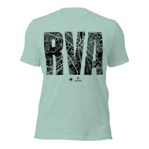 RVA Richmond T-Shirt -- Historic Map by Amir Dennis - Image 10