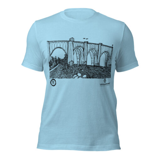 RVA Richmond T-Shirt -- Train Bridge by Reese Pope - Image 2