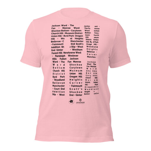 RVA Richmond T-Shirt -- Rva Neighborhood Pattern by Amir Dennis - Image 6