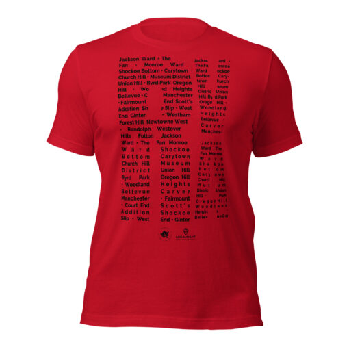 RVA Richmond T-Shirt -- Rva Neighborhood Pattern by Amir Dennis - Image 7